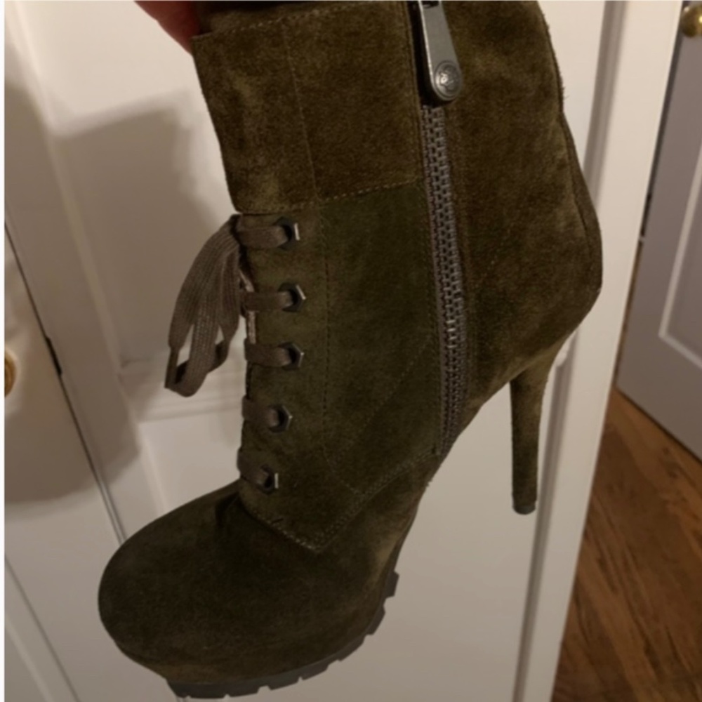 Sam Edelman Genuine Suede Boots Excellent Condition